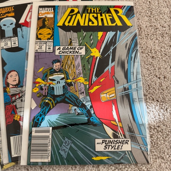The Punisher 5 Comic Books Small Collection - Picture 3 of 7